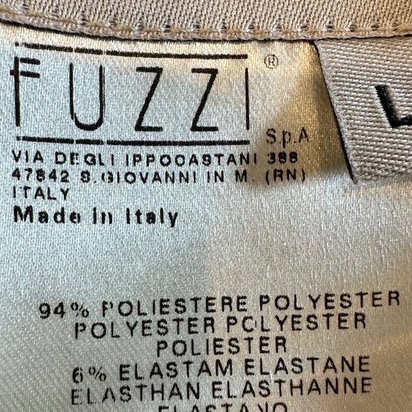 🌺FUZZI Made in Italy - Dress -floral print Black Red Orange 3/4 Sleeves💥🌺 - Picture 8 of 8